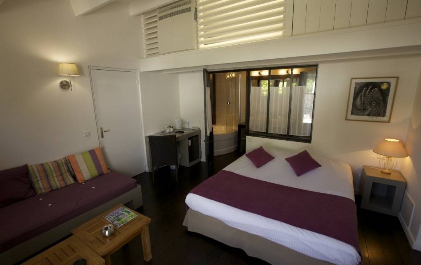 Location de vacances - Hôtel - Auberge à Le Bois-Plage-en-Ré - Chambre double confort