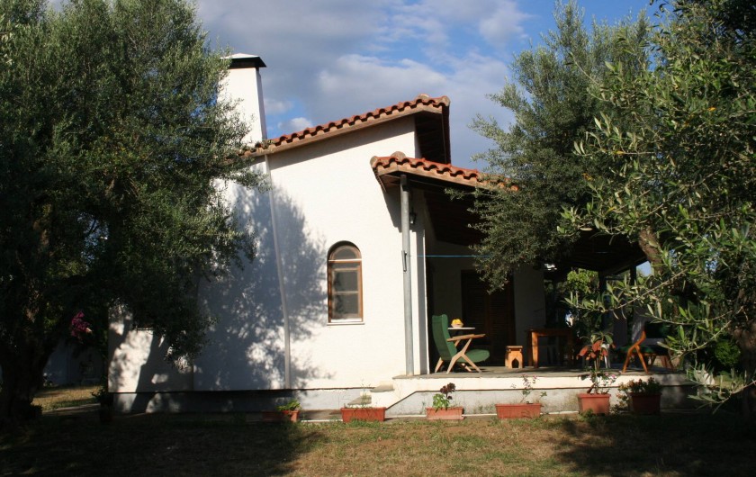 Location de vacances - Villa à Agios Polikarpos - La maison