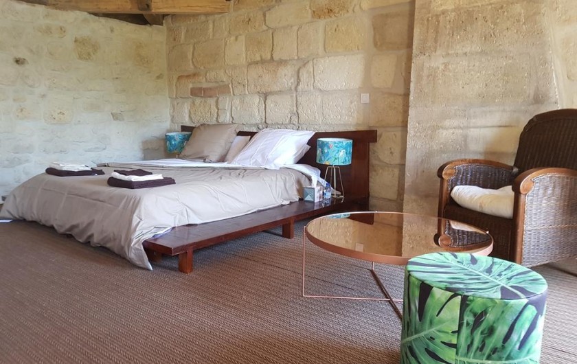 Location de vacances - Chambre d'hôtes à Laruscade - 4ème vue Canopée