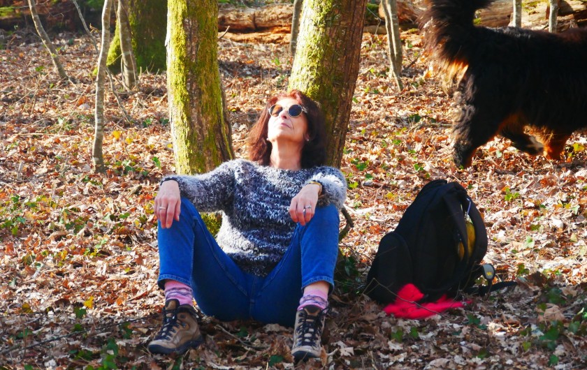 Location de vacances - Chambre d'hôtes à Laruscade - Méditation dans la forêt