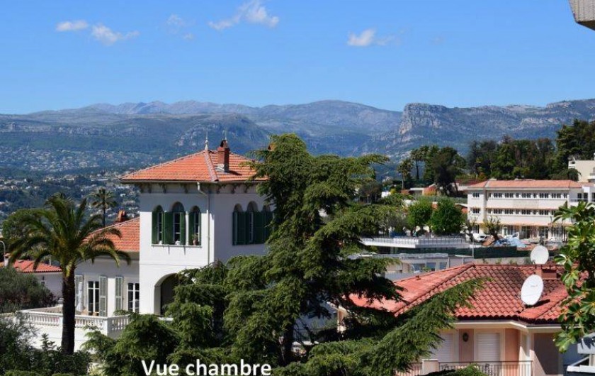 Location de vacances - Appartement à Nice - La vue du balcon de la chambre