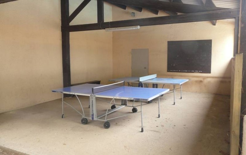 Les tables de ping-pong (gratuit)