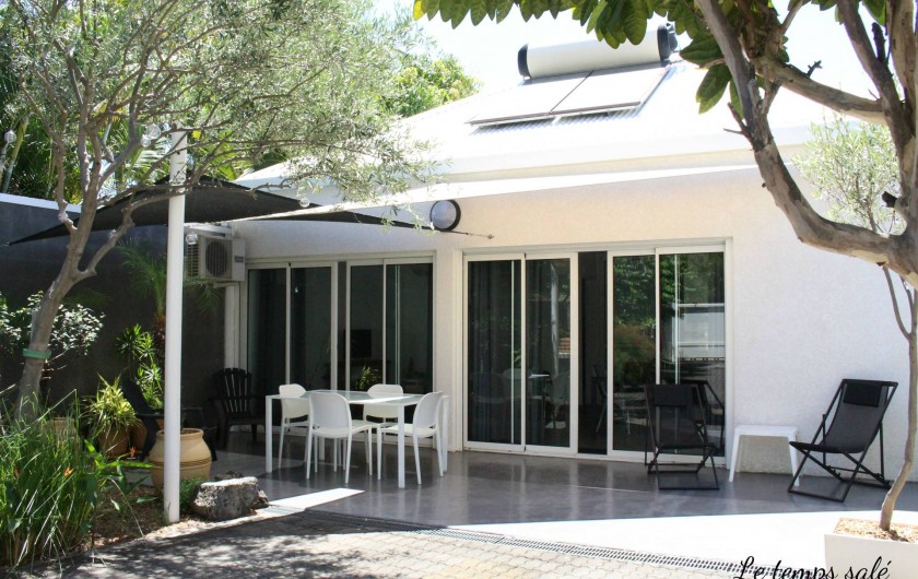 Location de vacances - Maison - Villa à Etang-Salé les Hauts - Terrasse ombragée de 20 m2