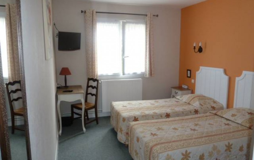 Location de vacances - Hôtel - Auberge à Chagny - Chambre à 2 lits simples