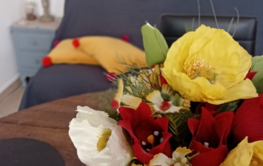 Location de vacances - Gîte à L'Isle-sur-la-Sorgue - Coin Salon