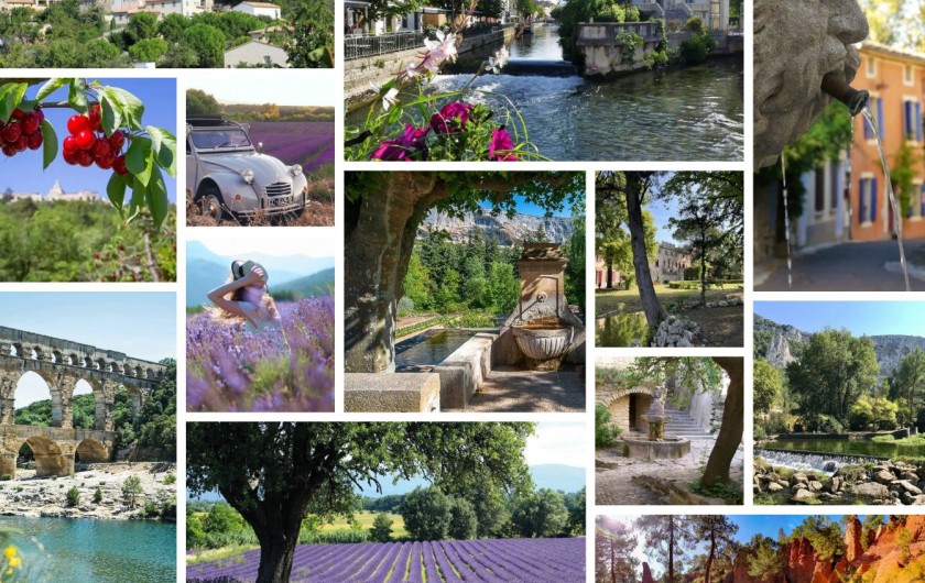 Location de vacances - Gîte à L'Isle-sur-la-Sorgue