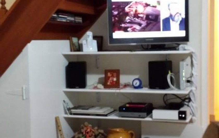 Location de vacances - Villa à Sainte-Anne - Espace TV