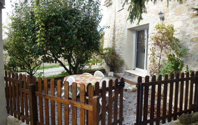 Location de vacances - Gîte à Saou - Gîte du Palloir Terrasse