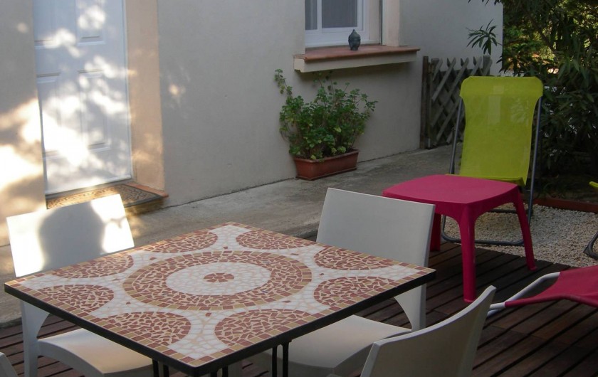 Location de vacances - Gîte à Elne - votre jardin privatif