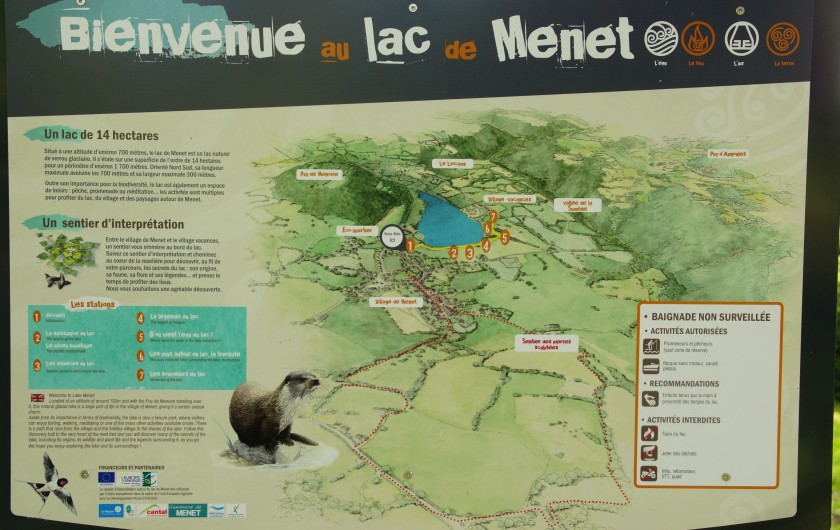 Location de vacances - Chalet à Menet