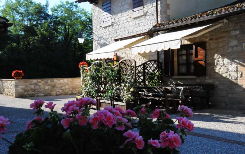 Location de vacances - Appartement à Gubbio - Place extrérieur privée app. Ginestra