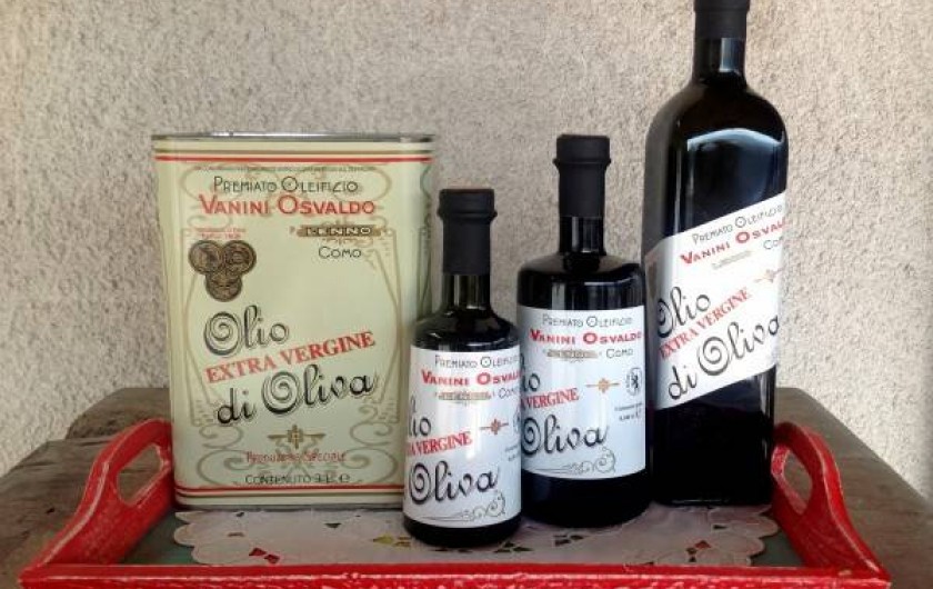 Location de vacances - Maison - Villa à Lenno - Huile d'olive de Lenno