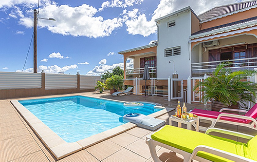 Location de vacances - Maison - Villa à Le Moule - Piscine