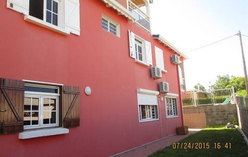 Location de vacances - Maison - Villa à Le Moule - Coté jardin