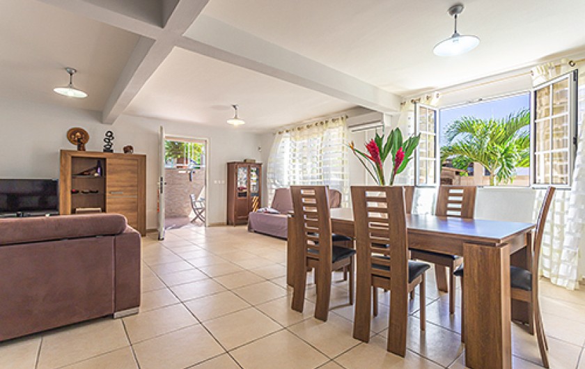 Location de vacances - Maison - Villa à Le Moule - Salle à manger