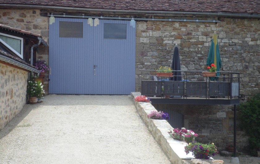 Location de vacances - Maison - Villa à Causse-et-Diège - au bout la terrasse!