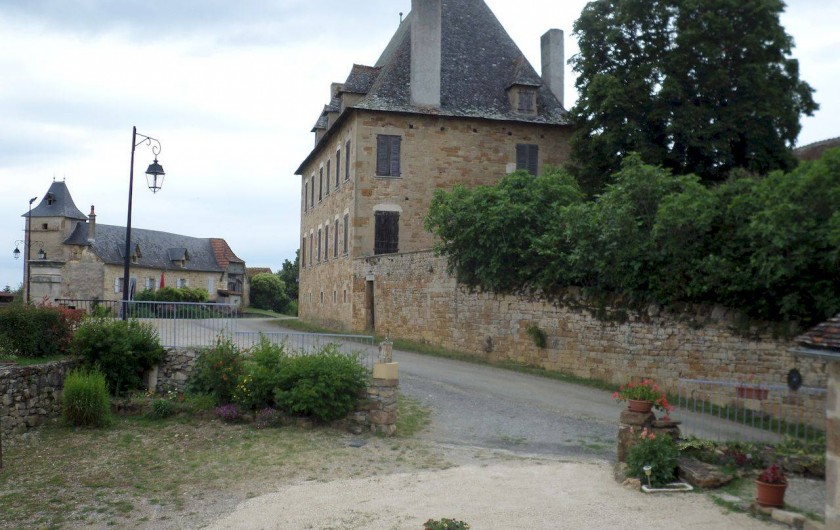 Location de vacances - Maison - Villa à Causse-et-Diège - vue de notre terrasse