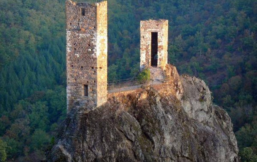 Location de vacances - Maison - Villa à Causse-et-Diège - ruines de Peyrusse le Roc