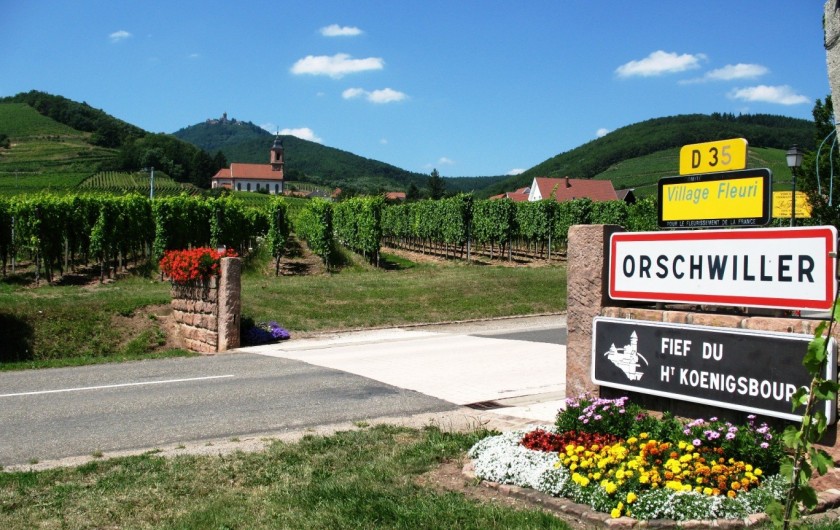 Location de vacances - Gîte à Orschwiller - Fief du château du Haut-Koenigsbourg  centre Alsace
