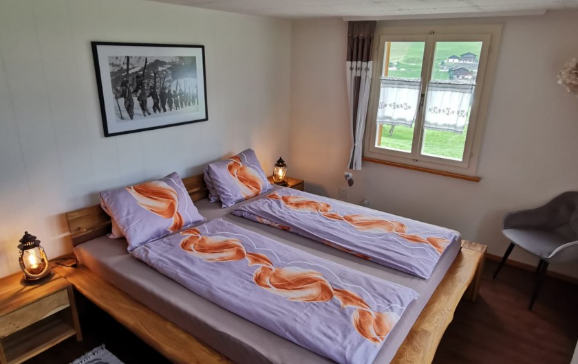 Location de vacances - Appartement à Grindelwald - chambre à coucher