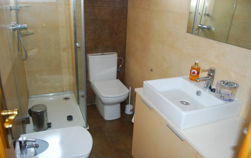 Location de vacances - Appartement à Santa Pola - Salle de douche + wc