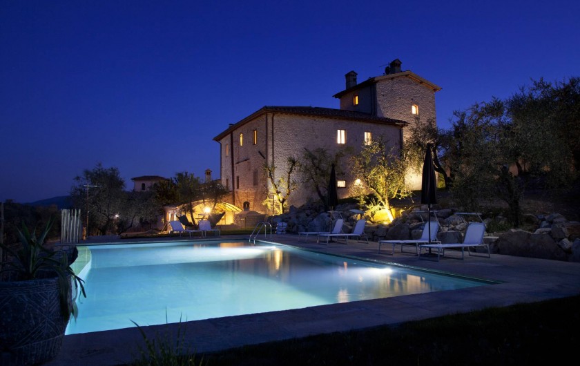 Location de vacances - Villa à San Donato In Collina - By night