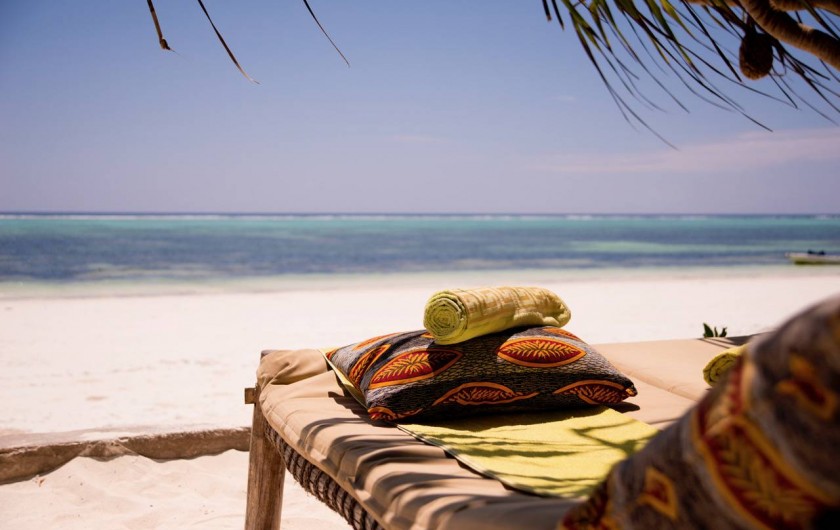 Location de vacances - Villa à Zanzibar - Encore un coin ou se reposer et profiter !