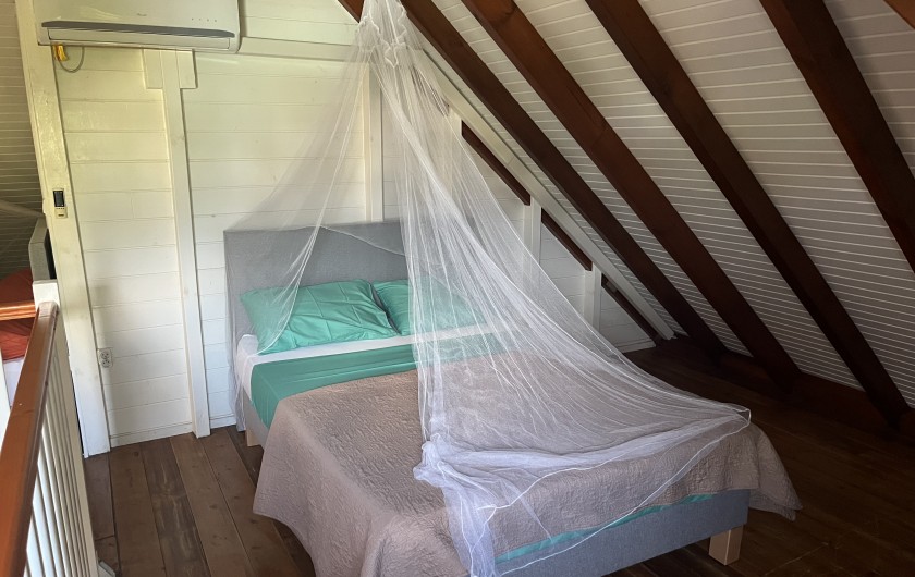 Location de vacances - Bungalow - Mobilhome à Sainte Rose - COUCHAGE MEZZANINE