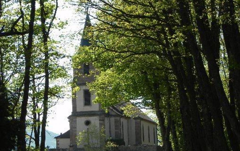 Location de vacances - Chambre d'hôtes à Saint-Pierre-Bois - Eglise du saint Gilles