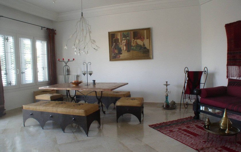 Location de vacances - Appartement à Hammamet - salle à manger