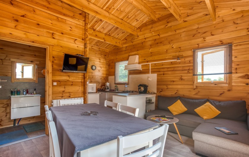 Location de vacances - Camping à Rochefort-en-Terre - Chalet - 3 chambres
