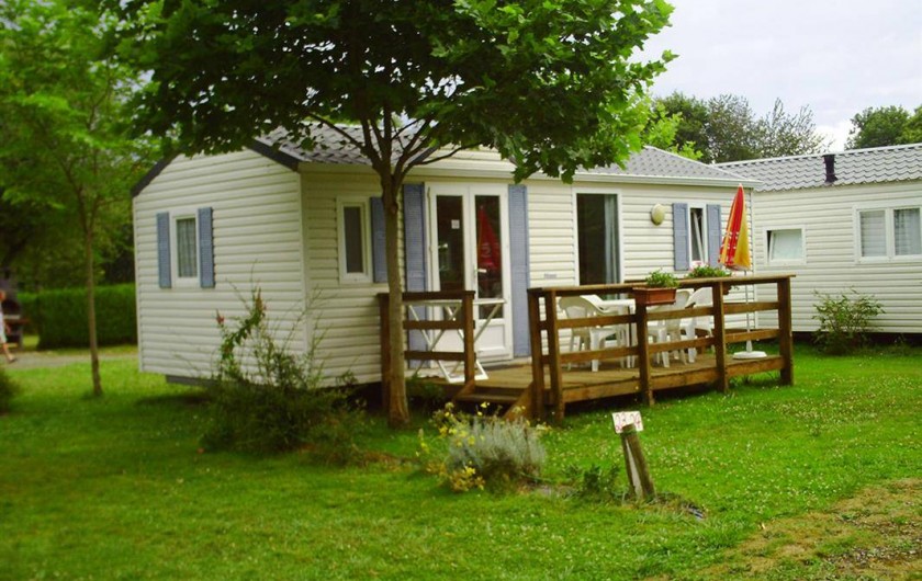 Location de vacances - Camping à Rochefort-en-Terre - Mobil home 4/5 pers