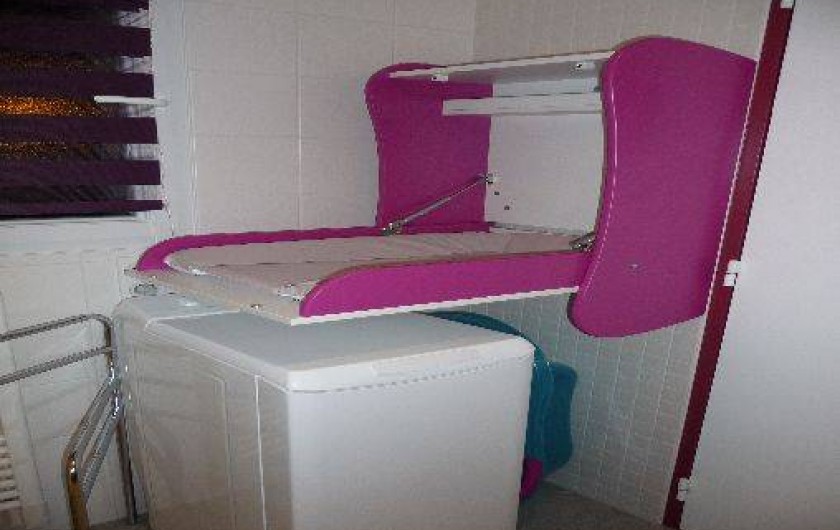 Location de vacances - Gîte à Port-Saint-Père - Table à langer et machine à laver