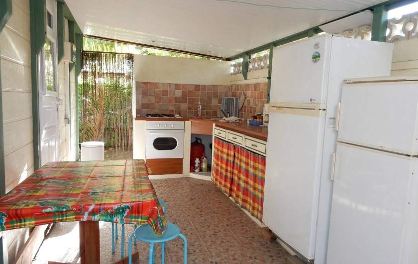 Location de vacances - Bungalow - Mobilhome à Le Carbet - Cuisine