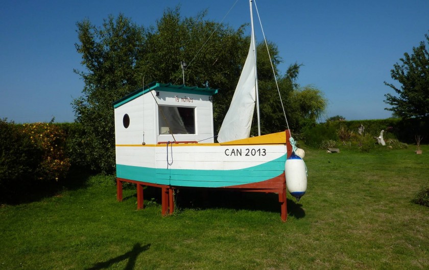 Location de vacances - Gîte à Cancale - La cabane bateau attend les petits pirates