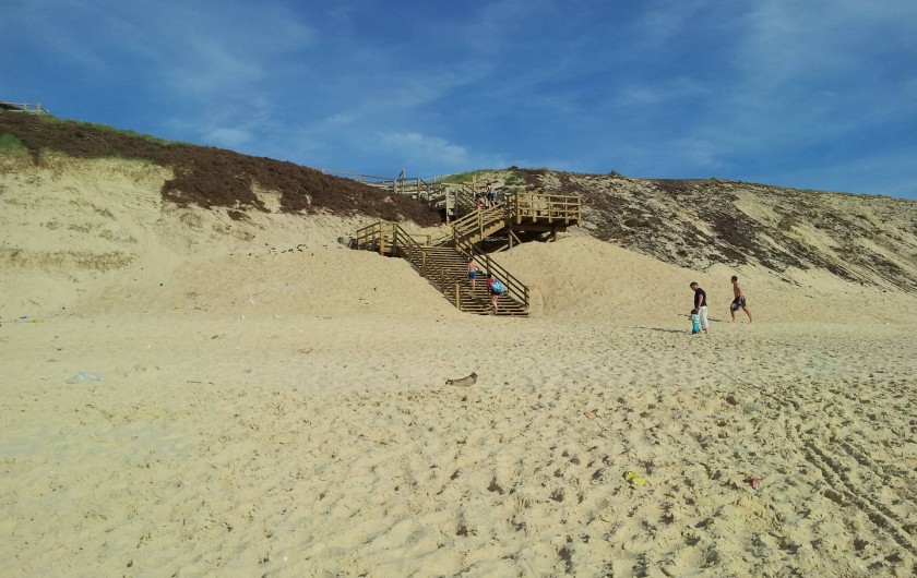 Location de vacances - Chalet à Lit-et-Mixe - accès plage