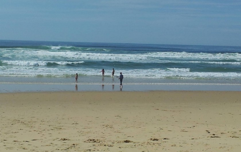Location de vacances - Chalet à Lit-et-Mixe - la plage