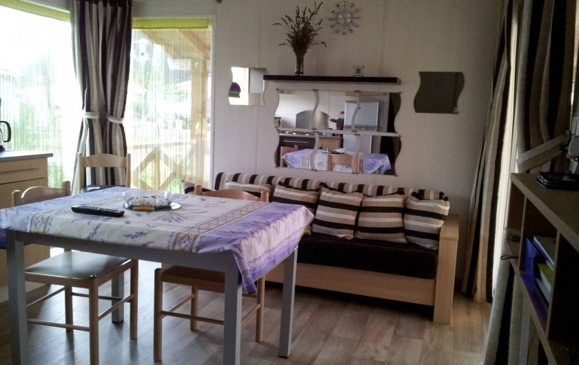 Location de vacances - Chalet à Lit-et-Mixe - salon