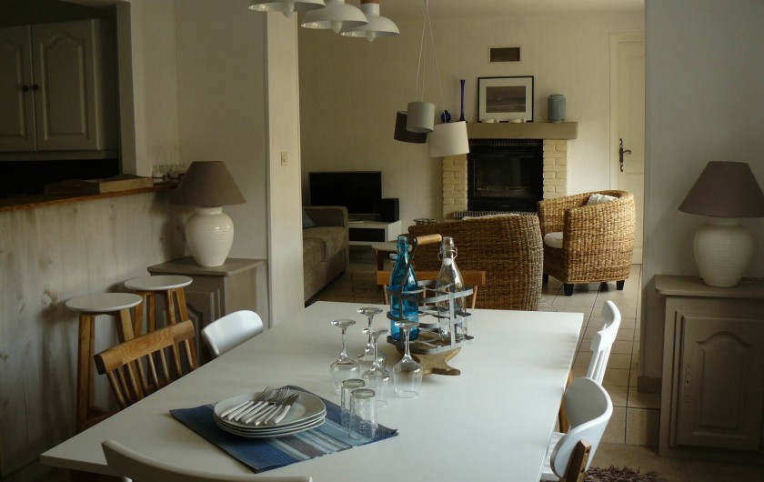 Location de vacances - Maison - Villa à Neuville-lès-Dieppe - La salle à manger