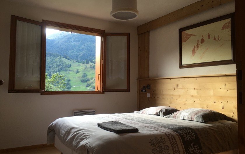 Location de vacances - Chalet à Arêches - Chambre Roche Plane  lit assemblé king Size 160 *200 ou lits jumeaux