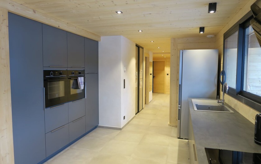 Location de vacances - Appartement à Les Gets - Cuisine ouverte