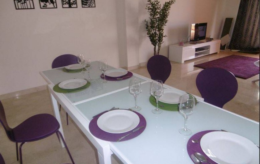 Location de vacances - Appartement à Marina de Casares - L'appartement est prévu pour 6 personnes