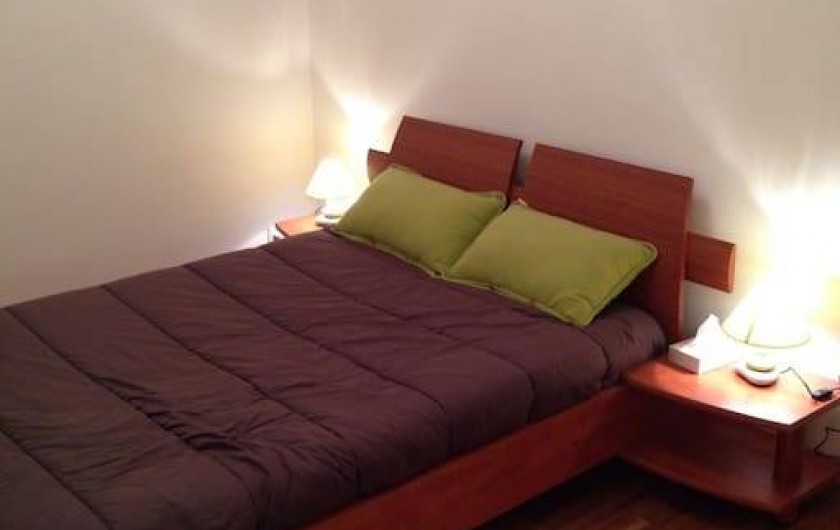 Location de vacances - Villa à Le Revest-les-Eaux - Chambre "verte" avec terrasse