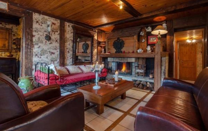 Location de vacances - Chalet à Châtel - LA CHEMINÉE