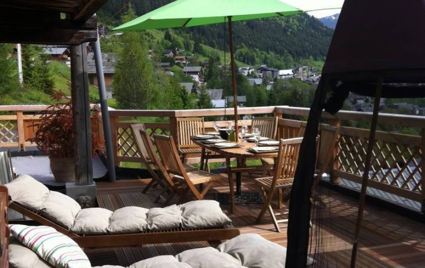 Location de vacances - Chalet à Châtel - TERRASSE