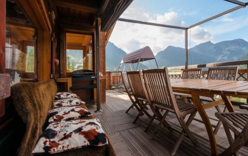 Location de vacances - Chalet à Châtel - TERRASSE
