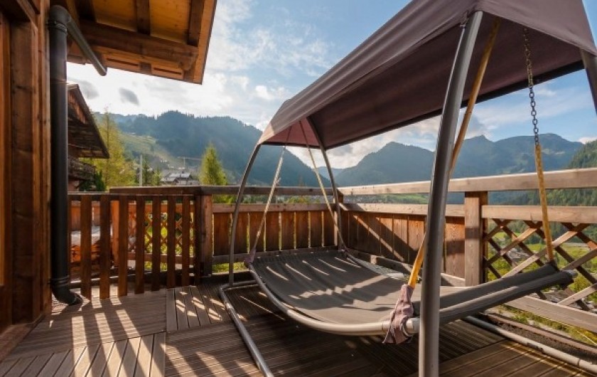 Location de vacances - Chalet à Châtel - TERRASSE