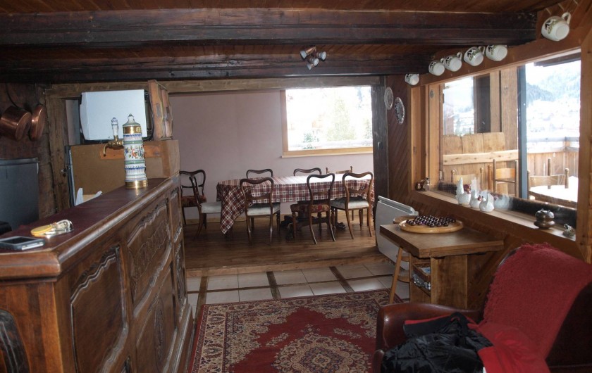 Location de vacances - Chalet à Châtel - SALLE À MANGER CUISINE
