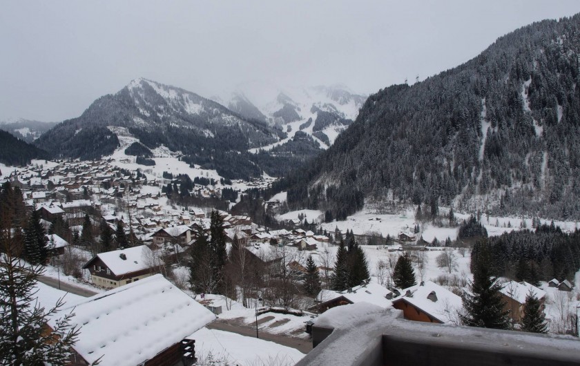 Location de vacances - Chalet à Châtel - VUE DU CHALET