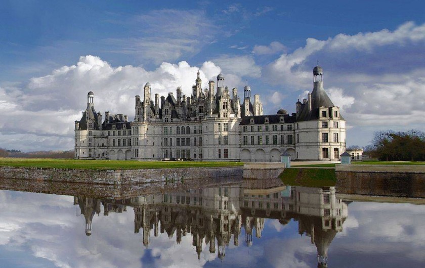 Château de Chambord, classé au patrimoine mondial de l'UNESCO